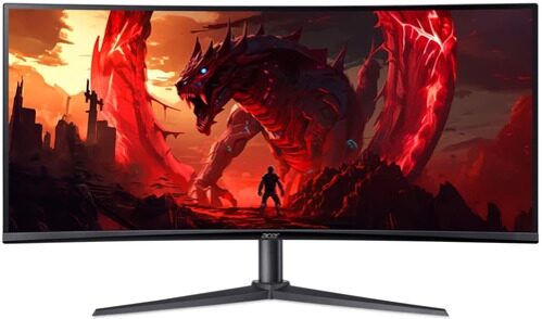 34 Монитор Acer Nitro XZ342CUV3bmiiphx черный [UM.CX2EE.305]