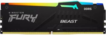 Оперативная память Kingston FURY Beast Black AMD RGB [KF552C36BBEA-16] 16 ГБ