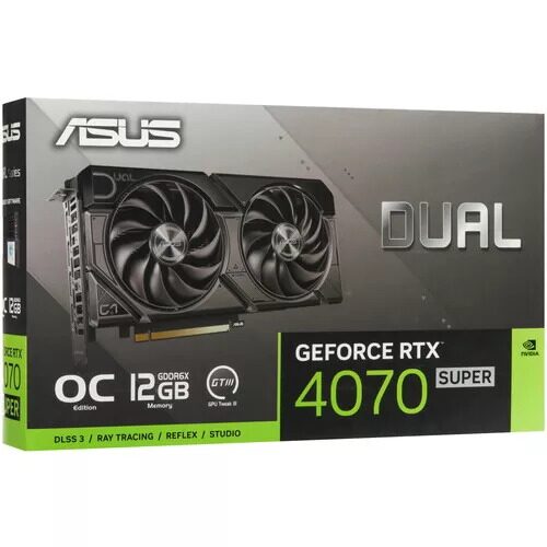 ВидеокартаASUSGeForceRTX4070SUPERDUALEVOOC[DUAL-RTX4070S-O12G-EVO]_1_5477914