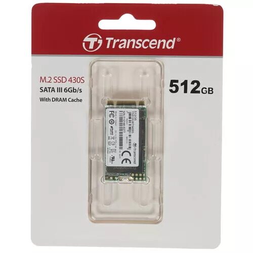 512 ГБ M.2 SATA накопитель Transcend MTS430  [TS512GMTS430S]