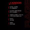 17.3 Ноутбук ARDOR Gaming RAGE R17-I7ND404 черный [R17-I7ND404]