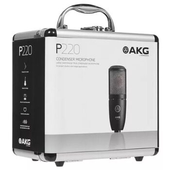 Микрофон AKG P220 черный [3101H00420]