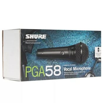 Микрофон Shure PGA58-XLR-E черный