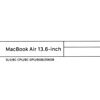 13.6 Ультрабук Apple MacBook Air серебристый [MLXY3]