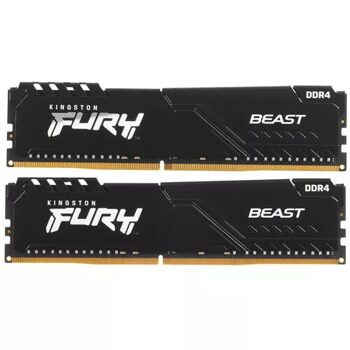 Оперативная память Kingston FURY Beast Black [KF432C16BB1K2/32] 32 ГБ