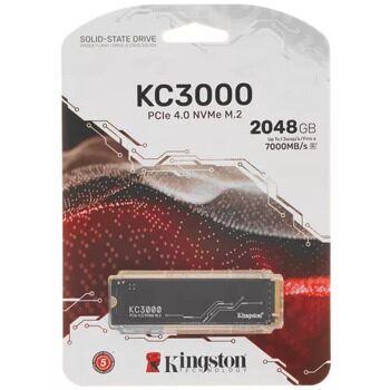 2000 ГБ M.2 NVMe накопитель Kingston KC3000  [SKC3000D/2048G]