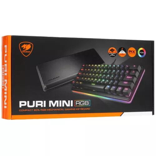 Клавиатура проводная Cougar Puri mini RGB