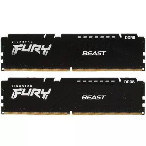 Оперативная память Kingston FURY Beast Black [KF552C40BBK2-32] 32 ГБ