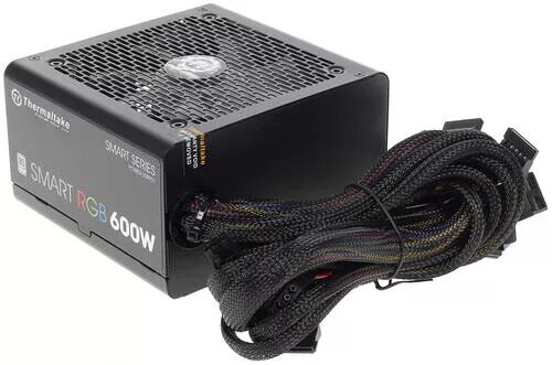 Блок питания Thermaltake Smart RGB 600W [PS-SPR-0600NHSAWE-1] черный