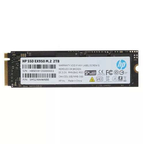 2000 ГБ M.2 NVMe накопитель HP EX950  [5MS24AA#ABB]