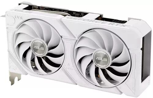 Видеокарта ASUS GeForce RTX 4060 Dual EVO White OC Edition [DUAL-RTX4060-O8G-EVO-WHITE]