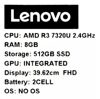 15.6 Ноутбук Lenovo V15 G4 AMN серый [82YU00W6IN]