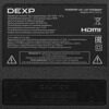 43 (108 см) LED-телевизор DEXP 43UCY3 черный