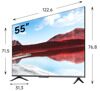 55 (140 см) LED-телевизор Xiaomi TV A Pro 55 2025 черный [L55MA-SRU]