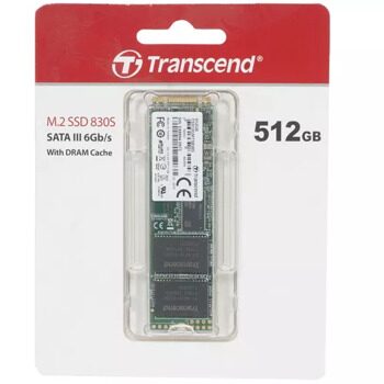 512 ГБ M.2 SATA накопитель Transcend MTS830S  [TS512GMTS830S]