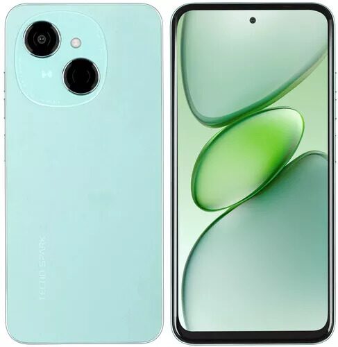 6.67 Смартфон Tecno SPARK GO 1 64 ГБ зеленый [4894947050077]