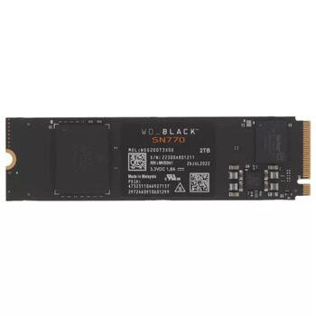 2000 ГБ M.2 NVMe накопитель WD Black SN770  [WDS200T3X0E]