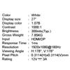 27 Монитор MSI MAG 274PFW белый [9S6-3CC29H-440]