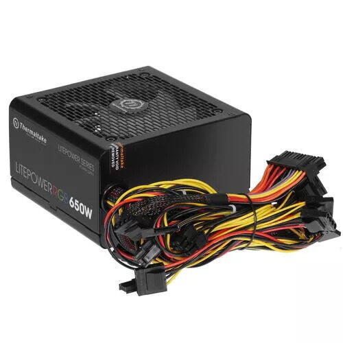 Блок питания Thermaltake Litepower RGB 650W [LTP-650AL2NK] черный