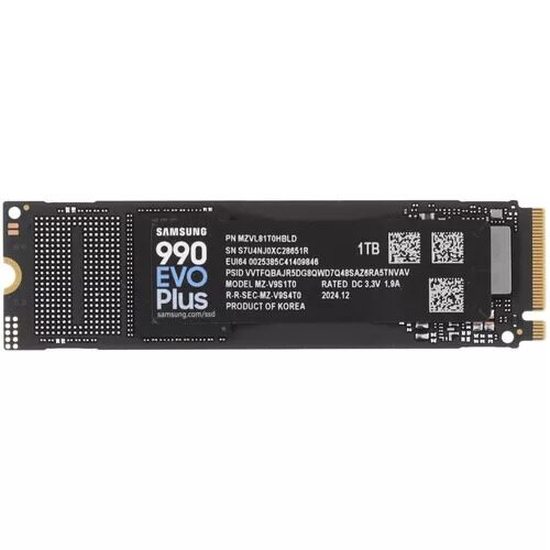 1000 ГБ M.2 NVMe накопитель Samsung 990 EVO Plus  [MZ-V9S1T0BW]