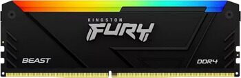 Оперативная память Kingston FURY Beast Black RGB [KF432C16BB2A/32] 32 ГБ