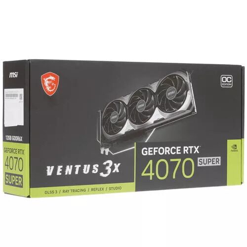 ВидеокартаMSIGeForceRTX4070SUPERVENTUS3XOC[GeForceRTX4070SUPER12GVENTUS3XOC]_1_5453317