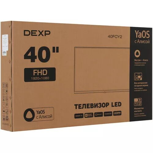 40(101см)LED-телевизорDEXP40FCY2черный_7_5451467