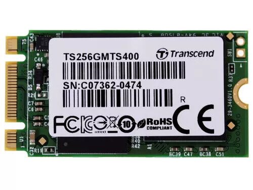 256 ГБ M.2 SATA накопитель Transcend MTS400  [TS256GMTS400]