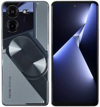 6.8 Смартфон Tecno POVA 5 Pro 5G 128 ГБ серебристый [4894947006470]