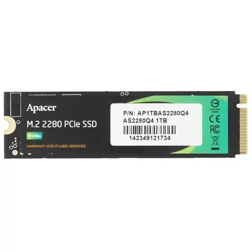 1000 ГБ M.2 NVMe накопитель Apacer AS2280Q4  [AP1TBAS2280Q4-1]