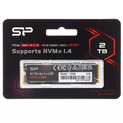 2000 ГБ M.2 NVMe накопитель Silicon Power UD90  [SP02KGBP44UD9005]