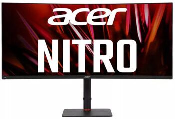 34 Монитор Acer Nitro XV345CURV3bmiphuzx черный [UM.CX5EE.301]