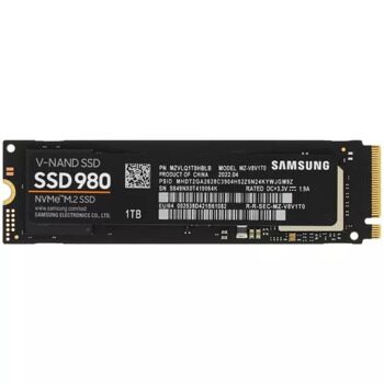 1000 ГБ M.2 NVMe накопитель Samsung 980  [MZ-V8V1T0BW]