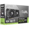 Видеокарта ASUS GeForce RTX 4070 SUPER Dual [DUAL-RTX4070S-12G]