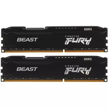 Оперативная память Kingston FURY Beast Black [KF316C10BBK2/16] 16 ГБ