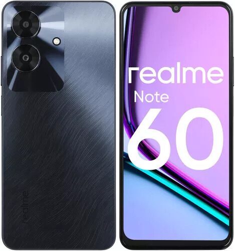 6.74 Смартфон realme Note 60 128 ГБ черный