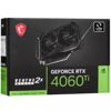 Видеокарта MSI GeForce RTX 4060 Ti VENTUS 2X BLACK [GeForce RTX 4060 Ti VENTUS 2X BLACK 16G]