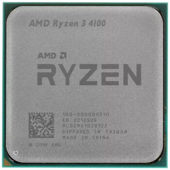 Процессор AMD Ryzen 3 4100 OEM [100-000000510]