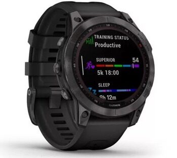 Спортивные часы Garmin Fenix 7 Sapphire Solar [010-02540-21]