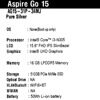 15.6 Ноутбук Acer Aspire Go AG15-31P-34MJ серебристый [NX.KX5CD.002]