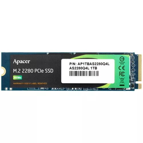 1000 ГБ M.2 NVMe накопитель Apacer AS2280Q4L  [AP1TBAS2280Q4L-1]