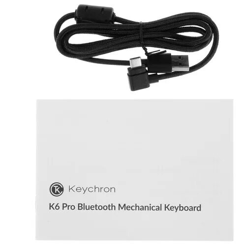 Клавиатура проводная + беспроводная Keychron K6 Pro [K6P-J3]