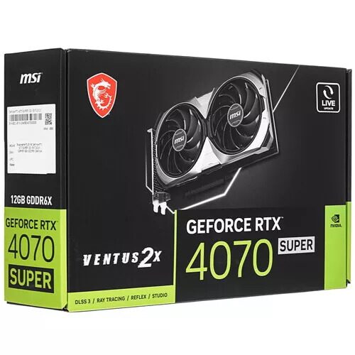 ВидеокартаMSIGeForceRTX4070SUPERVENTUS2X[GeForceRTX4070SUPER12GVENTUS2X]_10_5472378