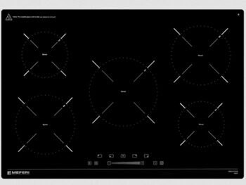 Индукционная варочная поверхность Meferi MIH755BK POWER