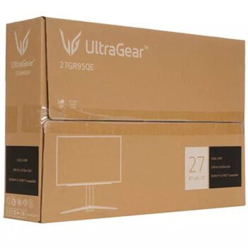 27 Монитор LG UltraGear 27GR95QE-B черный [27GR95QE-B.ARUZ]