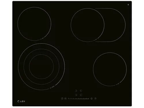 Электрическая варочная поверхность LEX EVH 642D BL [CHPE000024]