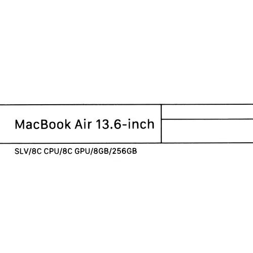 136УльтрабукAppleMacBookAirсеребристый_14_5607658