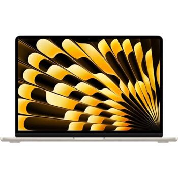 Apple MacBook Air 13 M3 8 core/13.6/2560x1664/16GB/512GB SSD/Apple M3 10 core GPU/Wi-Fi/Bluetooth/macOS (MXCU3ZP/A) Starlight