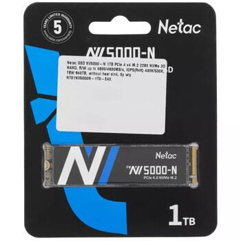 1000 ГБ M.2 NVMe накопитель Netac NV5000-N  [NT01NV5000N-1T0-E4X]