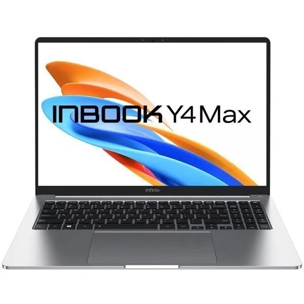 Infinix Inbook Y4 Max YL613 Intel Core i5 1335U 1300MHz/16/1920x1200/8GB/512GB SSD/Intel Iris Xe Graphics/Wi-Fi/Bluetooth/DOS (71008301771) Silver